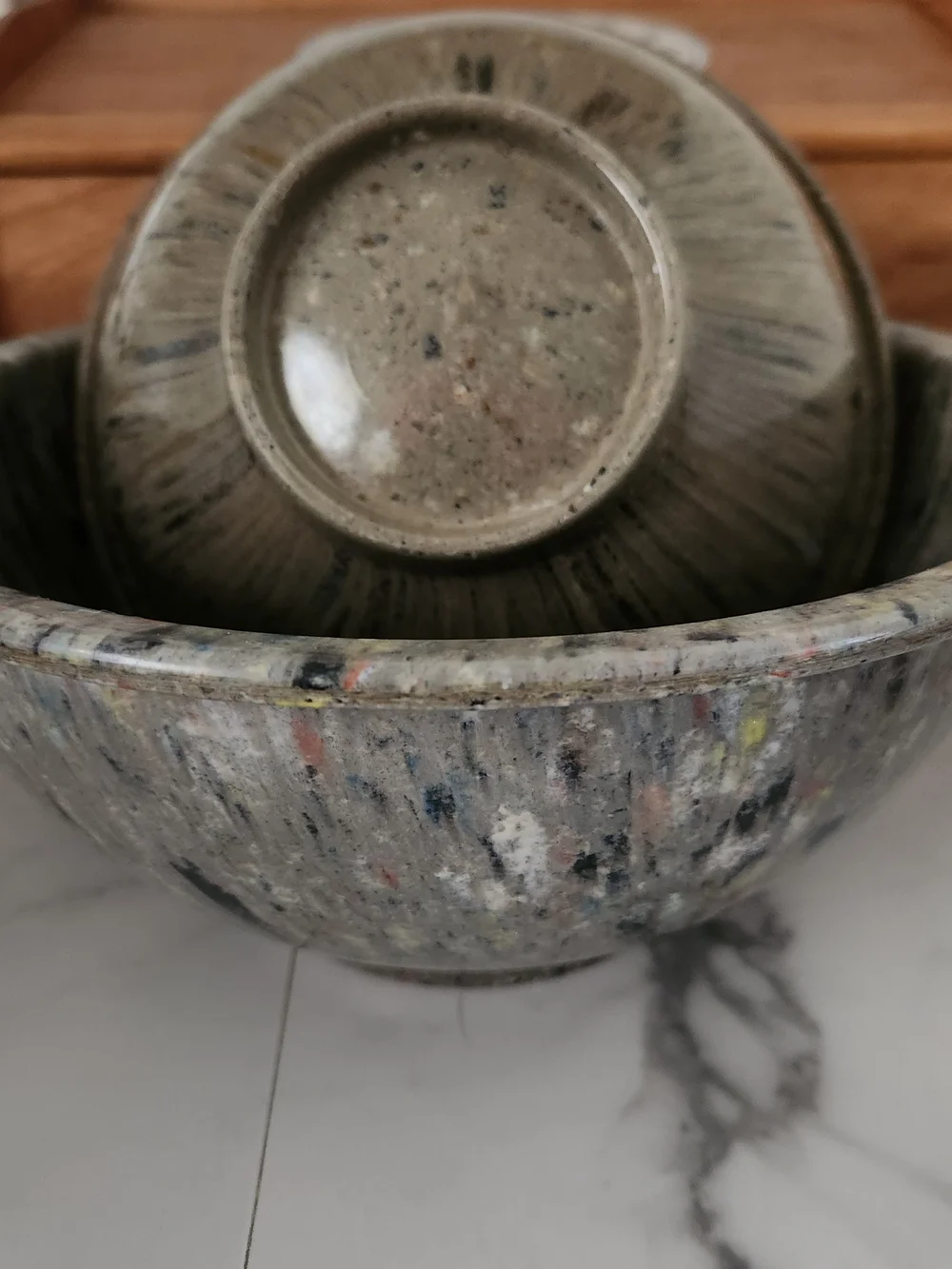 Speckled Grey Mixing Bowl - Brand